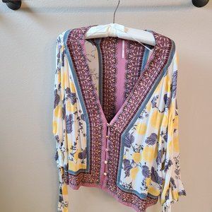 Free People Lemon Cardigan (NWT)